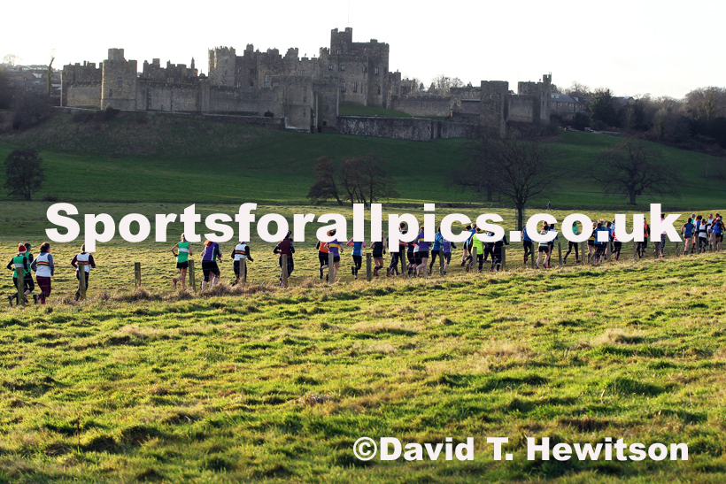Senior womens cross country, 2019 North Eastern Cross Country Champs., Alnwick, Northumberland.  Photo: David T. Hewitson/Sports for All Pics